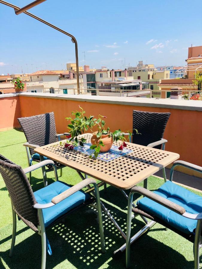 Penthouse Sea View Lejlighed Lido di Ostia Eksteriør billede